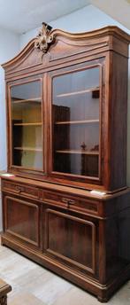 antieke Buffetkast jaren 1800 ! Kerselaar, Huis en Inrichting, Ophalen, Gebruikt, Glas