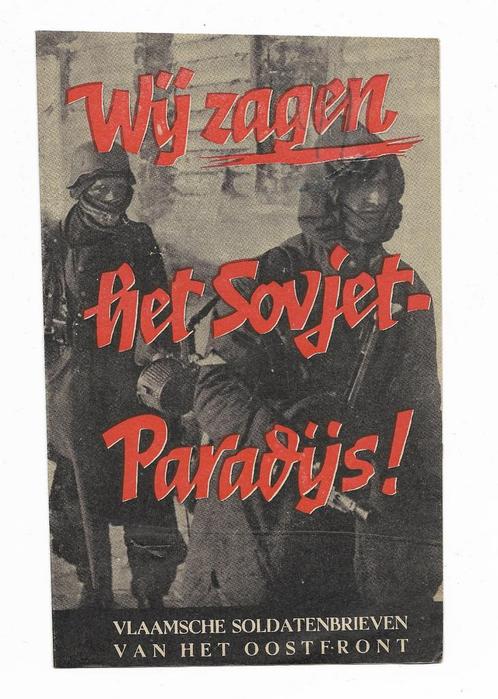 Originele Vlaamse propaganda Brochure, Verzamelen, Militaria | Tweede Wereldoorlog, Verzenden