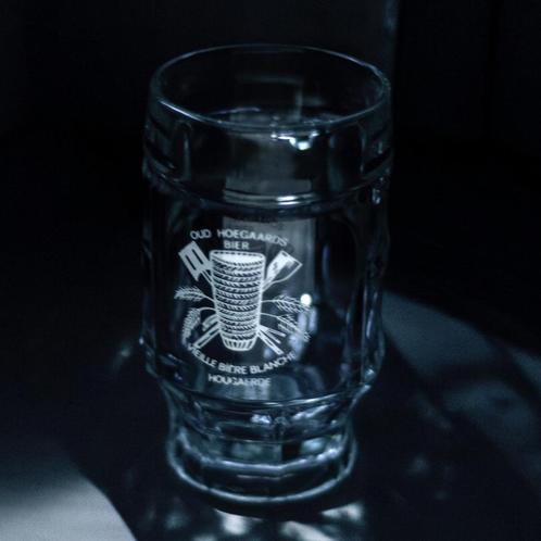 Verre Hoegaards Bier Vandensock, Verzamelen, Biermerken, Gebruikt, Glas of Glazen, Overige merken, Ophalen