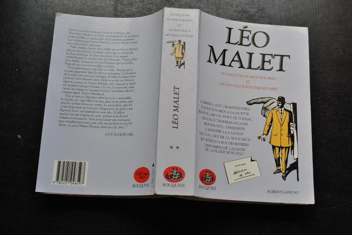 Léo MALET BOUQUINS INTEGRALE T2 Les enquêtes de Nestor Burma, Boeken, Detectives, Gelezen, Ophalen of Verzenden