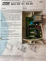 MAC RX20 RF radiobedieningssysteem, Doe-het-zelf en Bouw, Overige typen, Gebruikt, Ophalen of Verzenden, Overige soorten