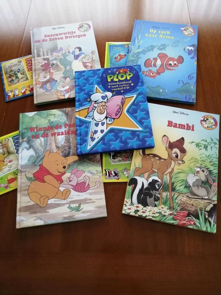 Sneeuwwitje, Nemo,Bambi,Winnie de Poeh,Plop, Boeken, Kinderboeken | Jeugd | onder 10 jaar, Nieuw, Sprookjes, Ophalen