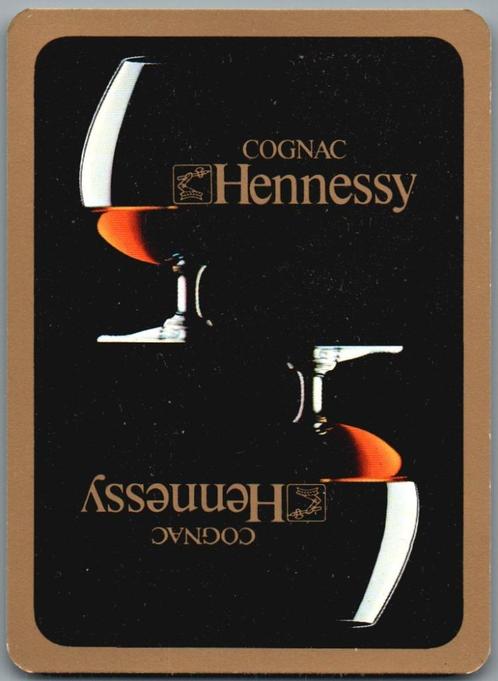 carte à jouer - LK8551 - Hennessy cognac, Collections, Cartes à jouer, Jokers & Jeux des sept familles, Comme neuf, Carte(s) à jouer