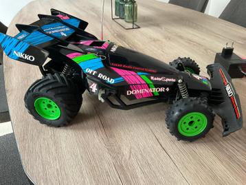 vintage Nikko Dominater 4 off road rc car.   beschikbaar voor biedingen