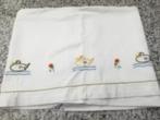 Vintage laken voor kinderbed, Kinderen en Baby's, Jongetje of Meisje, Wit, Ophalen of Verzenden, Deken of Dekbed
