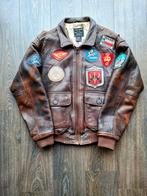 Avirex G-1 Top Gun vintage leren jack gemaakt in de VS, Kleding | Heren, Jassen | Winter, Maat 56/58 (XL), Ophalen of Verzenden