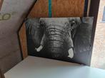Ikea olifant wanddecoratie. Laatste kans! Anders kringwinkel, Huis en Inrichting, Woonaccessoires | Schilderijen, Tekeningen en Foto's