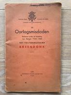 Oorlogsmisdaden - Folteringskamp Breendonk, Boeken, Verzenden