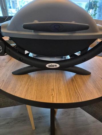 Elektrische BBQ Weber, Tuin en Terras, Ophalen, Zo goed als nieuw, WEBER