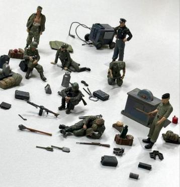 Figuren accessoires 1:48 soldaten militaire militair partij beschikbaar voor biedingen