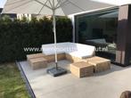 Steigerhout Hoekbank Venezia  GRATIS Levering 1week levering, Nieuw, 8 zitplaatsen, Bank, Loungeset