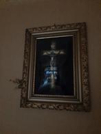 Kruisbeeld in kader, Ophalen, Gebruikt