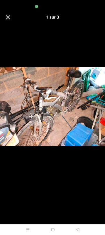 Vélo VTT btwin Odesa 27" suspension central selle en gel beschikbaar voor biedingen