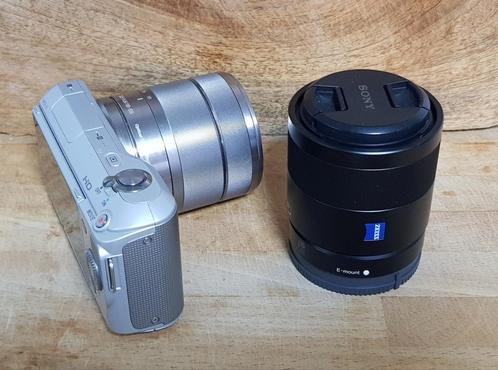Sony Zeiss 24mm 1.8 Nex 3 18-56 objectif camera photo, TV, Hi-fi & Vidéo, Appareils photo numériques, Utilisé, Reflex miroir, Sony
