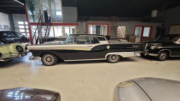 Ford fairlane 500 skyliner 1958, Achat, Cabriolet, Noir, 2 portes