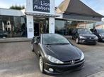 2004 PEUGEOT 206 CABRIO 1.6 BENZINE | 1 JAAR GARANTIE, Noir, Tissu, Achat, 4 cylindres