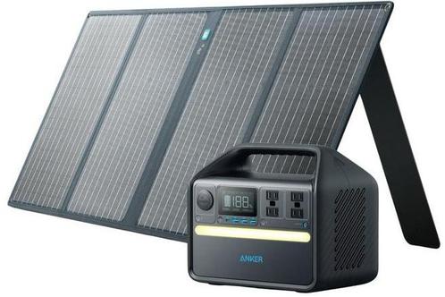 Anker 535 solar powergenerator (als nieuw), Télécoms, Batteries externes, Comme neuf, Enlèvement ou Envoi