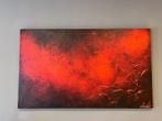 Handgeschilderd schilderij abstract, Antiek en Kunst, Ophalen