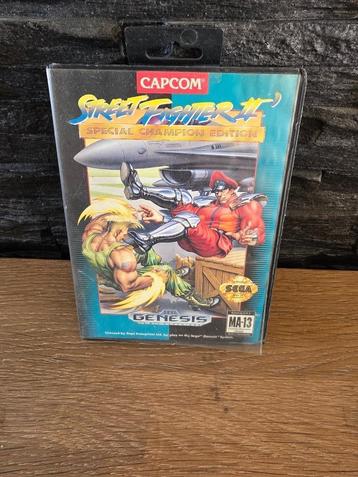 Street Fighter 2-game voor Sega Genesis (VS) beschikbaar voor biedingen