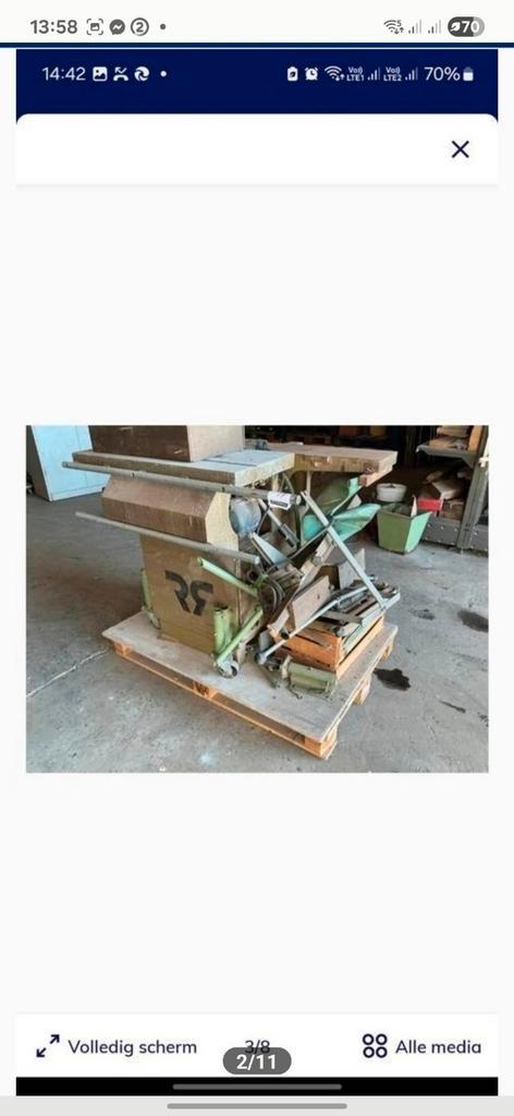 Combine Robland, Doe-het-zelf en Bouw, Schaafmachines, Zo goed als nieuw, Ophalen