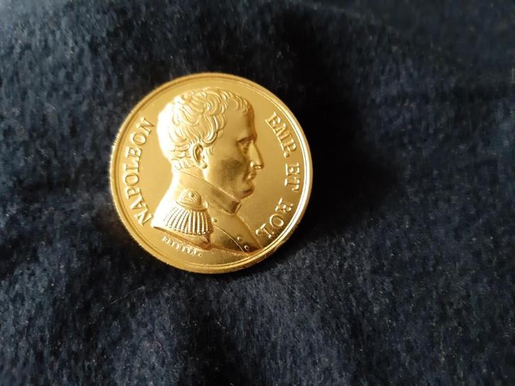 Médaille de Bronze Napoléon, Timbres & Monnaies, Pièces & Médailles, Bronze, Enlèvement ou Envoi