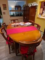 Table de salle à manger avec 8 chaises et ralonge, Enlèvement