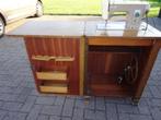 Vintage naaimachine in kast, Antiek en Kunst, Antiek | Naaimachines, Ophalen