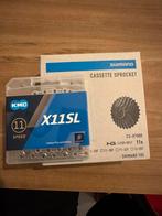 Shimano 105 cassette + KMC ketting 11 speed, Ophalen of Verzenden, Zo goed als nieuw