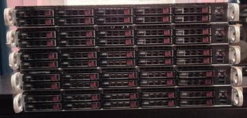 Supermicro Rack Servers (verschillende types) beschikbaar voor biedingen