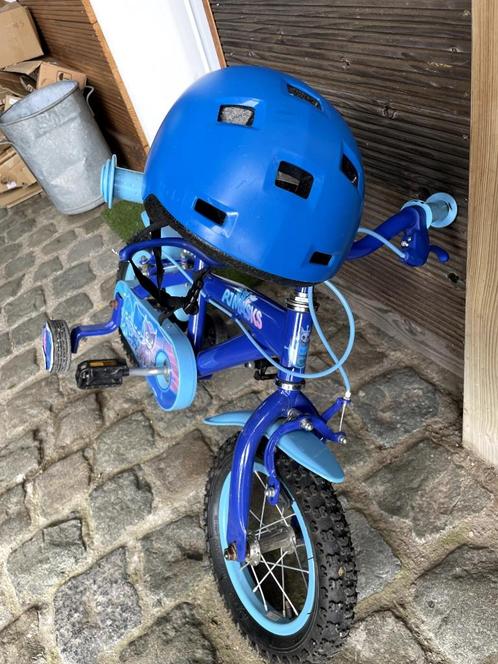 Vélo pour enfants PJ Masks avec casque, Vélos & Vélomoteurs, Vélos | Vélos pour enfant, Utilisé, Moins de 16 pouces, Stabilisateurs