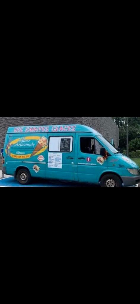 Camionnette glacier toute équipée, Zakelijke goederen, Horeca | Overige, Ophalen of Verzenden