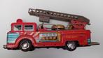 Grote oude Brandweer vrachtwagen  met uitschuifladder, Antiek en Kunst, Ophalen