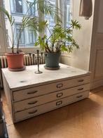 grand classeur en bois - ixelles, Ophalen, Gebruikt