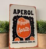 Metalen reclamebord Aperol, Ophalen of Verzenden, Nieuw, Reclamebord