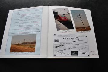 Gros Album photos originales THALYS TGV 55 RARE UNIQUE Train