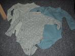 3 bodys-mooie staat-50/56, Enfants & Bébés, Vêtements de bébé | Taille 56, Enlèvement, Utilisé, Garçon ou Fille
