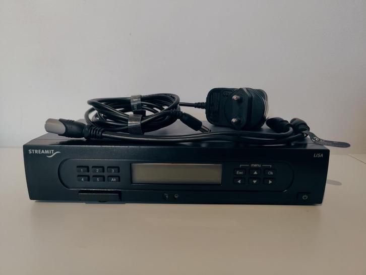 Streamit Lisa LCD Ultimate - IP-internetstreamer, Audio, Tv en Foto, Tuners, Zo goed als nieuw, Ophalen
