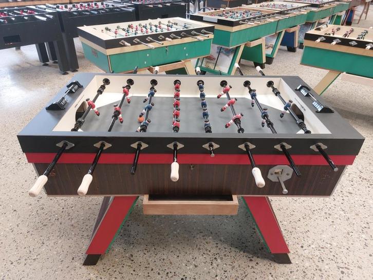 Retro tafelvoetbal voetbaltafel kicker, Kinderen en Baby's, Speelgoed | Voetbaltafels, Gebruikt, Ophalen