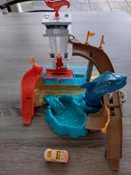 Hot Wheels haaienachtbaan/ sharkport showdown, Kinderen en Baby's, Ophalen of Verzenden, Gebruikt, Racebaan, Hot Wheels