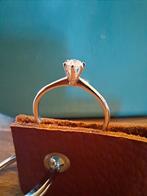 Briljanten gouden diamanten ring briljant solitair diamant, Ophalen, Zo goed als nieuw, Goud, Goud