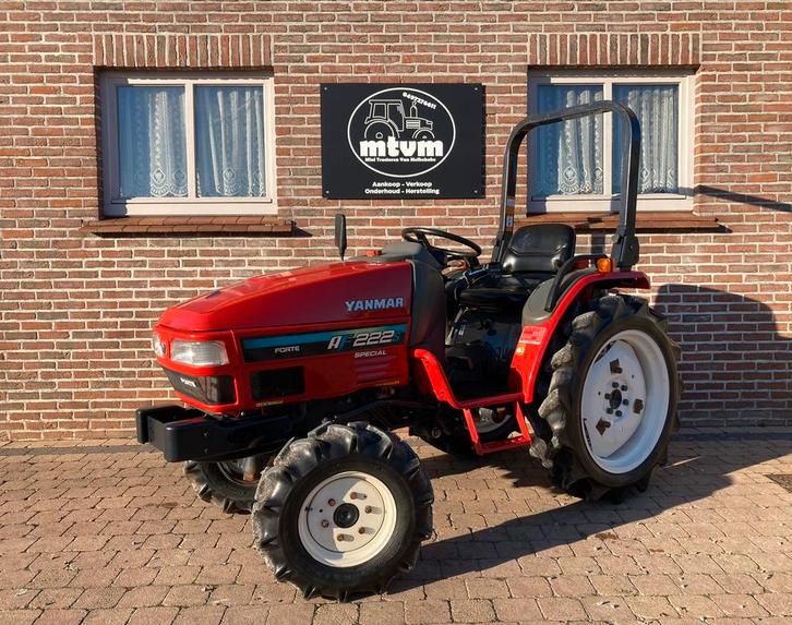Minitractor Yanmar AF222s - 3 cilinder - 4x4 - NIEUWSTAAT !, Articles professionnels, Agriculture | Tracteurs, Enlèvement ou Envoi