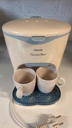 Philips Cucina mini koffiezetapparaat NIEUW! Met 2 tassen., Elektronische apparatuur, Koffiezetapparaten, Ophalen, Gemalen koffie