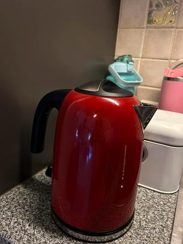 Smeg style warm waterkoker - rood, Elektronische apparatuur, Ophalen, Nieuw