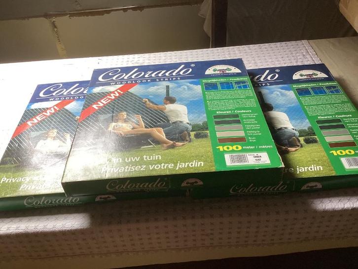 Woodlook strips Colorado, Tuin en Terras, Tuinschermen, Nieuw, Kunststof, Ophalen of Verzenden