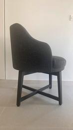 Passe Partout 8 stoelen zwart/grijze stof, Maison & Meubles, Chaises, Comme neuf, Noir, Enlèvement, Tissus