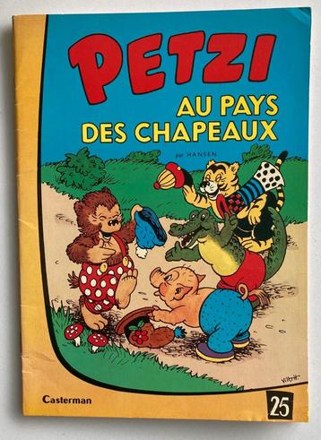 PETZI EO 1e série : 25 Petzi au pays des chapeaux beschikbaar voor biedingen