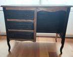 Upcycled antiek houten bureau, ideaal als halkastje., Gebruikt, Ophalen