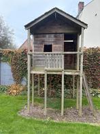 Speelhuisje met rode schuifaf, Ophalen, Zo goed als nieuw