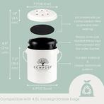 Bac à compost de cuisine | LIVRAISON GRATUITE, Neuf, -, -, PERFNIQUE