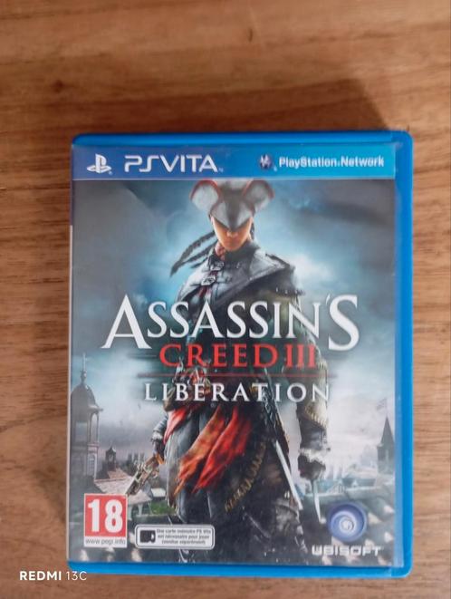 Assassin's Creed III Liberation, Games en Spelcomputers, Games | Sony PlayStation Vita, Zo goed als nieuw, Avontuur en Actie, Vanaf 18 jaar